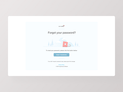 Email Template - Forgot Password branding design forgot graphic design illustration landing page lock logo password reset typography ui ux vector
