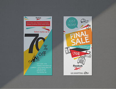 ReeB☺©k for You branding flyer graphic design logo reebok sale sport ui