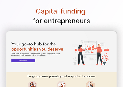 Capital funding opportunities platform