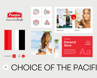 Web Design for Punjas branding creative design graphic design illustration logo minimal ui ux web design website