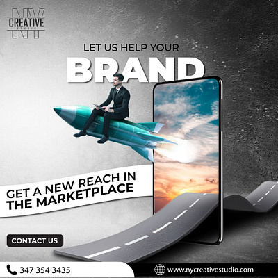 Let us help your Brand brand branding brochures design graphic design illustration logo markeplace ny creative studio typography ui ux vector