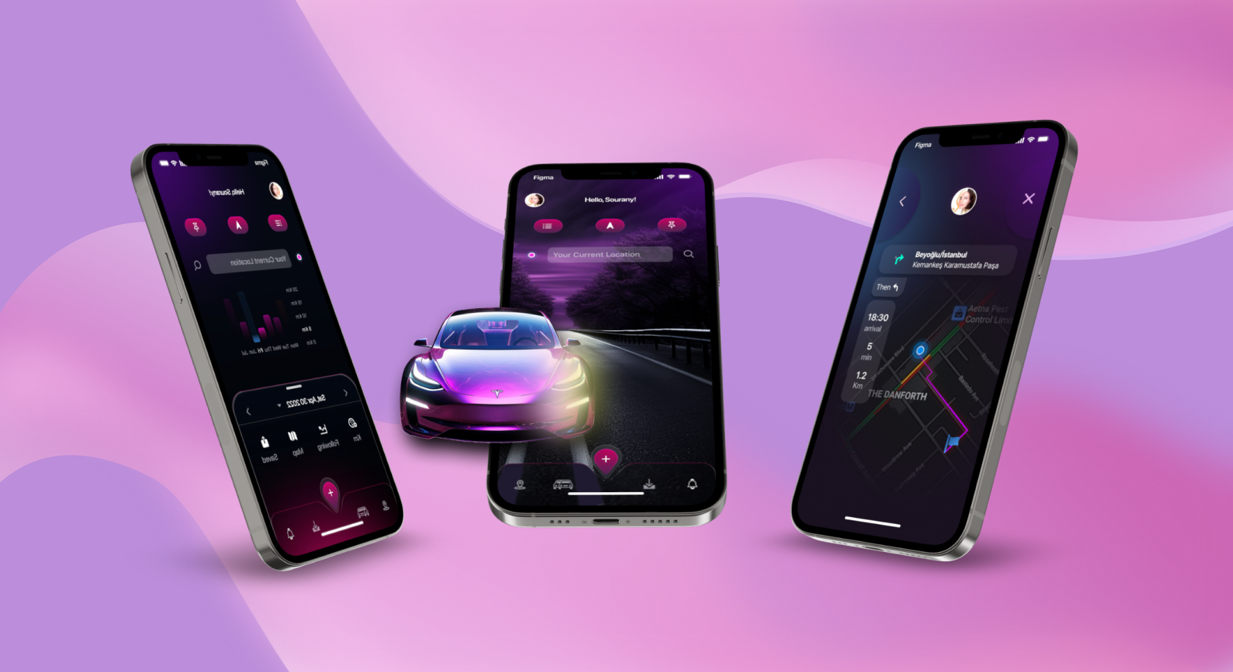 Navigation App advertisment animation app application design branding design graphic design illustration logo navigation ui website