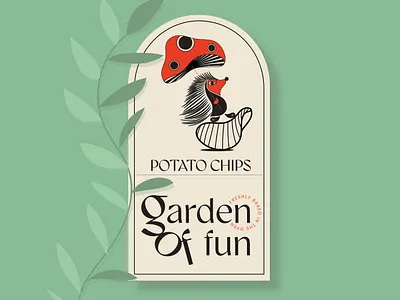 Garden of Fun, Snack Packaging Design & Branding brand identity branding graphic design illustration logo design packaging design