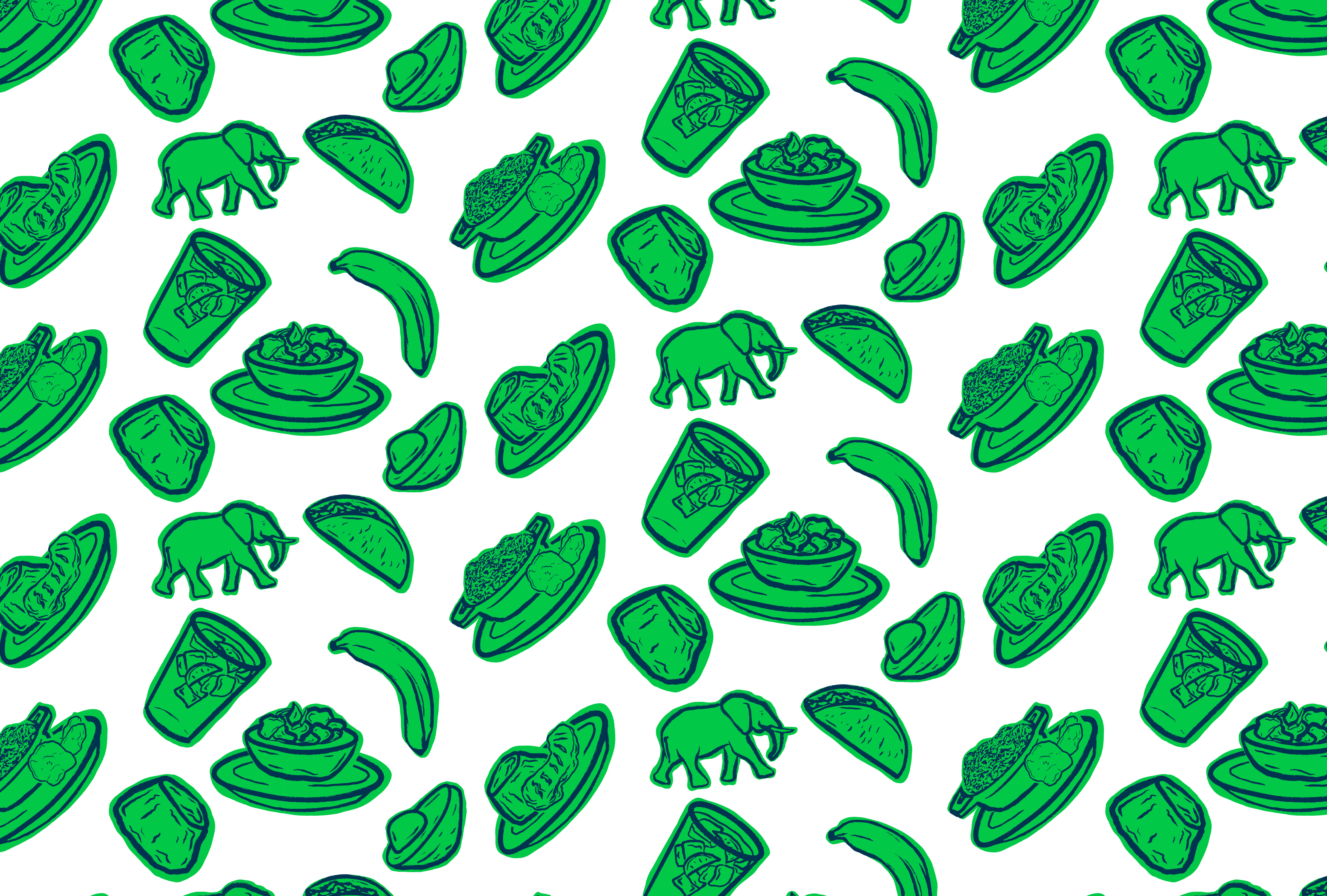 TAQUIZA brandidentity branding green illustration logo tacos