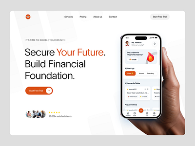 Financial Company Website | UI/UX appdesign design digitaldesign illustration innovativedesign ui uiinspiration userexperience userinterface uxdesign