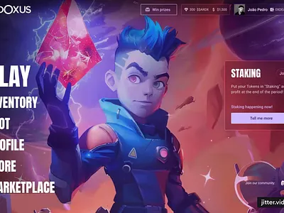 Ardoxus - Game Landing Page app branding dashboard design game design game landing page game ui illustration landing page mobile ui uiux ux uxui website