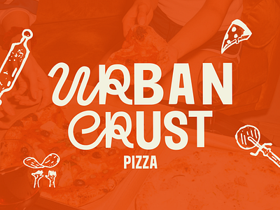 Urban Crust Pizza Branding and Website Design brand design brand identity logo logo design pizza pizza brand pizza logo pizza restaurant web design webdesign website website design