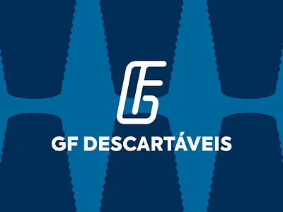 GF Descartáveis brand design graphic design identidadevisual logo