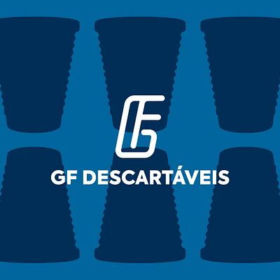 GF Descartáveis brand design graphic design identidadevisual logo