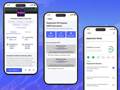 Edupro - University, SOP & Application Mode application mode australian catholic university checklist edupro mobile design nepal nepal to australia order sop sop sop writing university university detail university listing