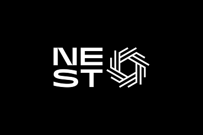 Nest Logo brand identity branding graphic design graphic design studio logo logotype nest nest icon nest symbol typography vector
