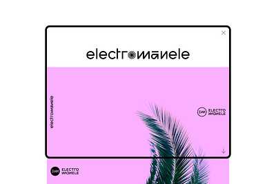 Electro Manele Brand Identity electronic