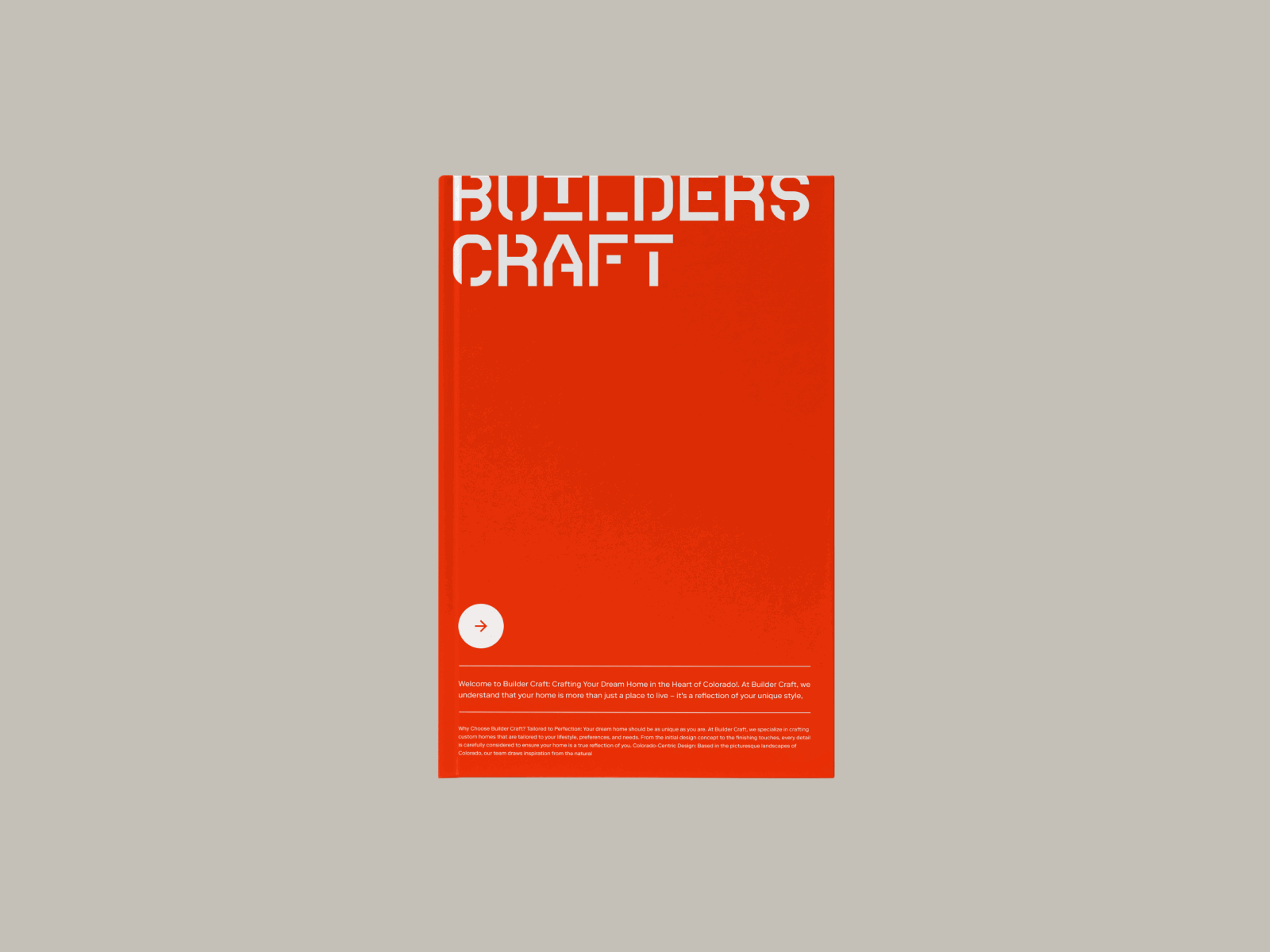 Builder craft branding design illustration