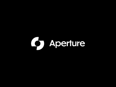 Aperture - AI Powered Intents - Brand Logo Design ai bitcoin blockchain branding btc crypto defi design icon illustration logo minimal minimalist ui vi web3