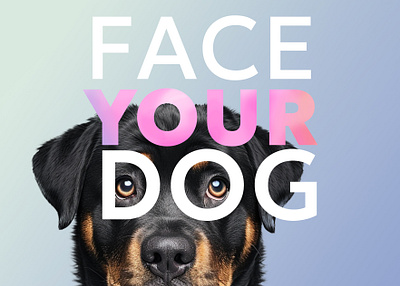 "Face your dog" survey data visualization dataviz design dog graphic design ideas infographic ui