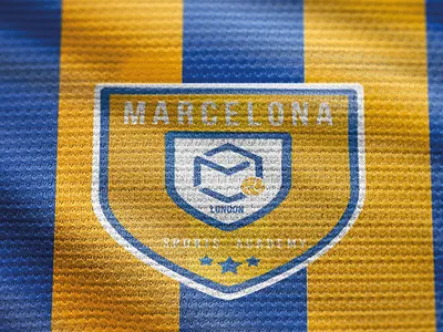 Logo & Branding Design - Marcelona Sports Academy badgedesign branding design football graphic design illustration illustrator logo photoshop soccer ui ux vector