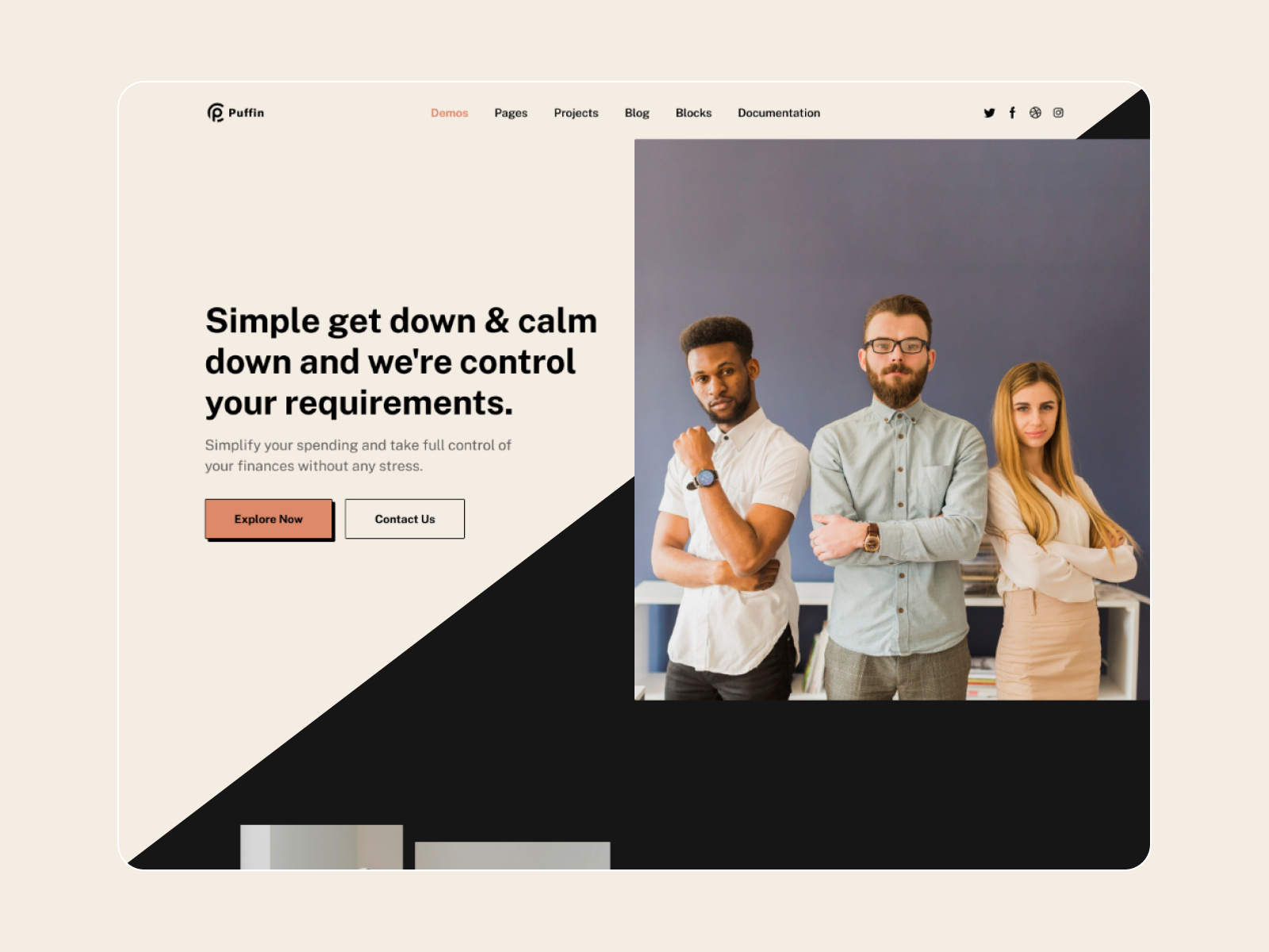 Neo-Brutalism landing page design by Kalyan Bhattacharjee Tanmoy on ...