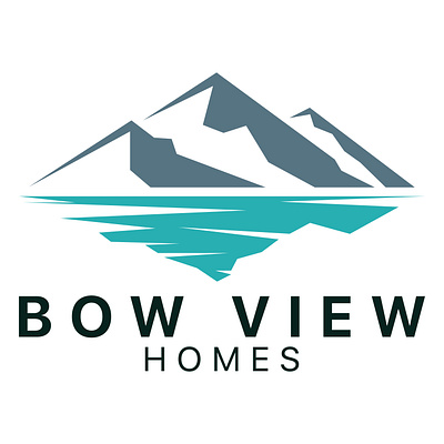 Bow View Homes branding graphic design logo