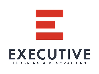 Executive Flooring & Renovations branding graphic design logo