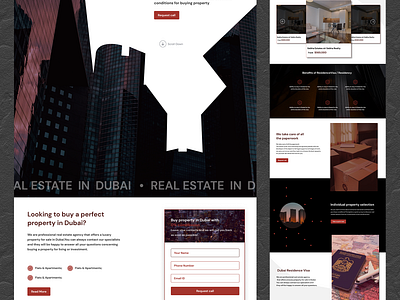 Real estate DUBAI ui ux.