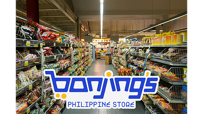 Bonjing's Philippines Store Branding Identity branding branding identity creative design graphic design grocery illustration japan logo philippines product design shirt design social media typography