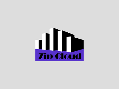 Zip Cloud logo dailylogochallenge logo