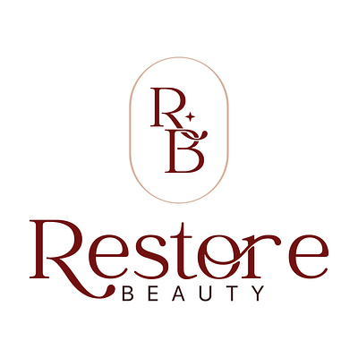 Restore Beauty branding graphic design logo