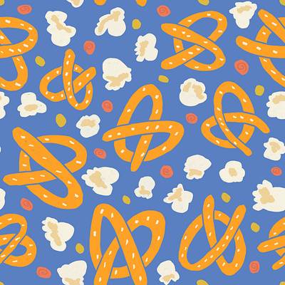 Movie Night repeat pattern snackcore