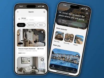 Booking App app design figma mobile app ui user experience user interface uxui