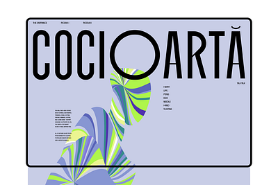 CociOArta Brand Identity outfit