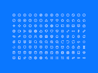 Outline Icons - Lookscout Design System design design system figma icon set icons lookscout outline ui vector web