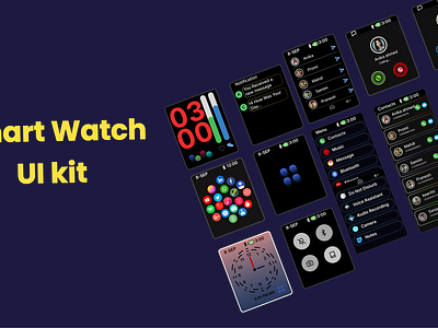 Smart watch UI design