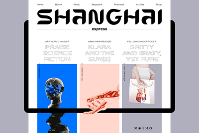 Shanghai Express Mag gazette