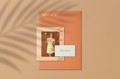 MEA MEA COLLATERAL clothing collateral fashion hawaii lifestyle mailer postcard