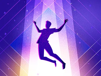 Party illustration | Space 2d illustration graphic design illustration