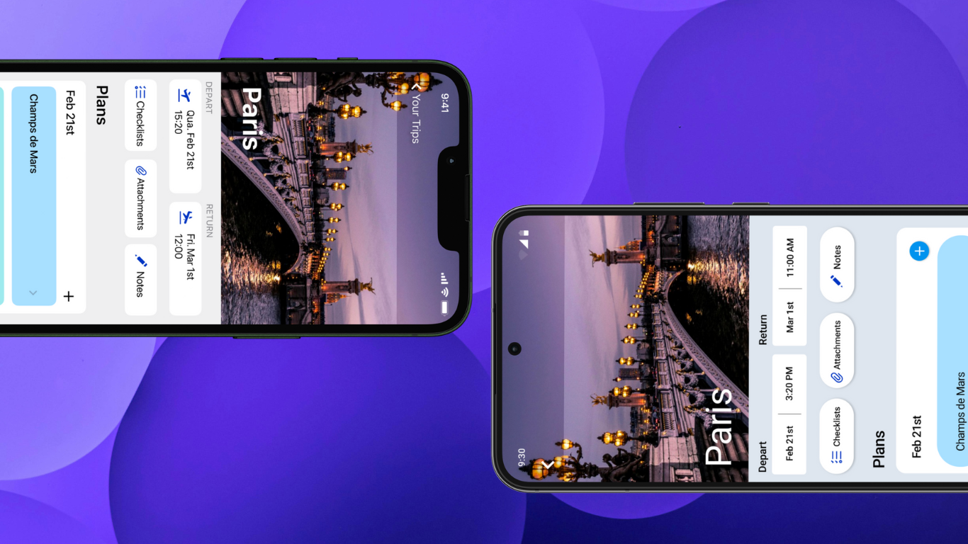 Example of Luggage (iOS 17 + Material 3)