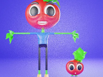 Cherry Boi's from Cherry land | illustrations 3d 3d blender 3d design cute design illustration