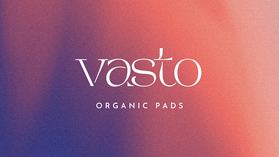 vasto organic pads- logo designing branding branding logo logo new logos organic pads rebranding sanitary pads