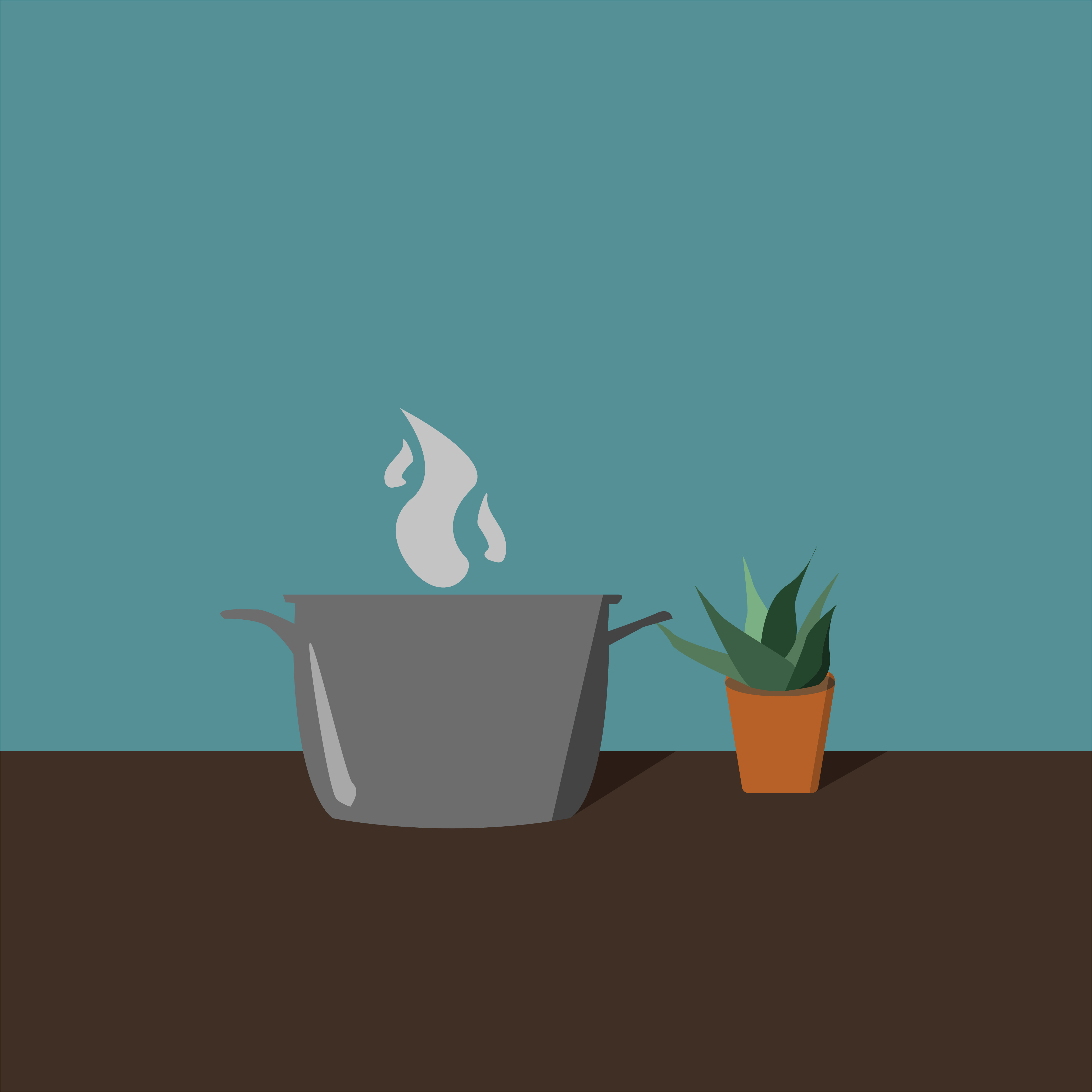 Mundane Life graphic design illustration