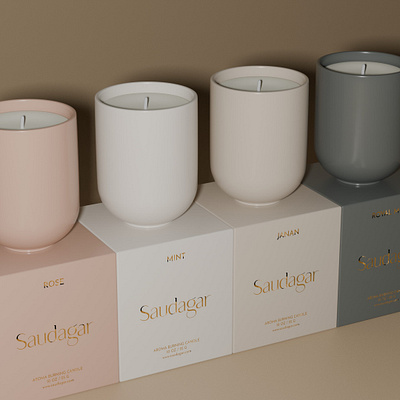 Candle Packaging Design product packaging