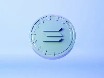 SOL Coin | 3D Coin Modelling | 3D Animation 3d 3d blender 3d design branding design illustration