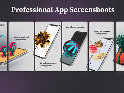 Professional App Screenshot Design app design app screenshots appdesign creativedesign designagency designinspiration designtrends digitaldesign graphicdesign interfacedesign mobiledesign ui design uiinspiration uiuxdesign user experience userexperience ux design visualdesign web design webdesign