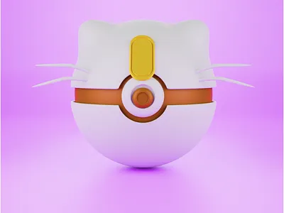 Pokemon Ball Mewoth 3d 3d blender 3d design design illustration