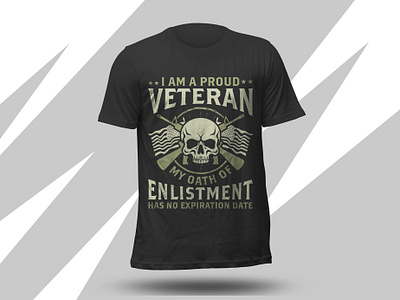 I am a proud veteran quotes lettering