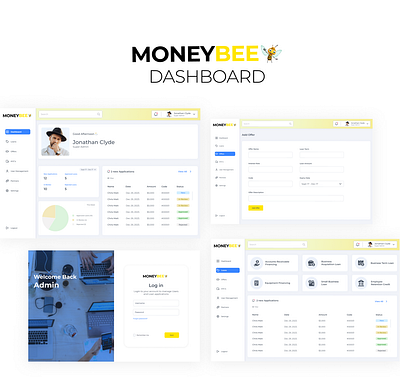 MoneyBee Dashboard graphic design ui ux ux design ux ui ux ui design web design