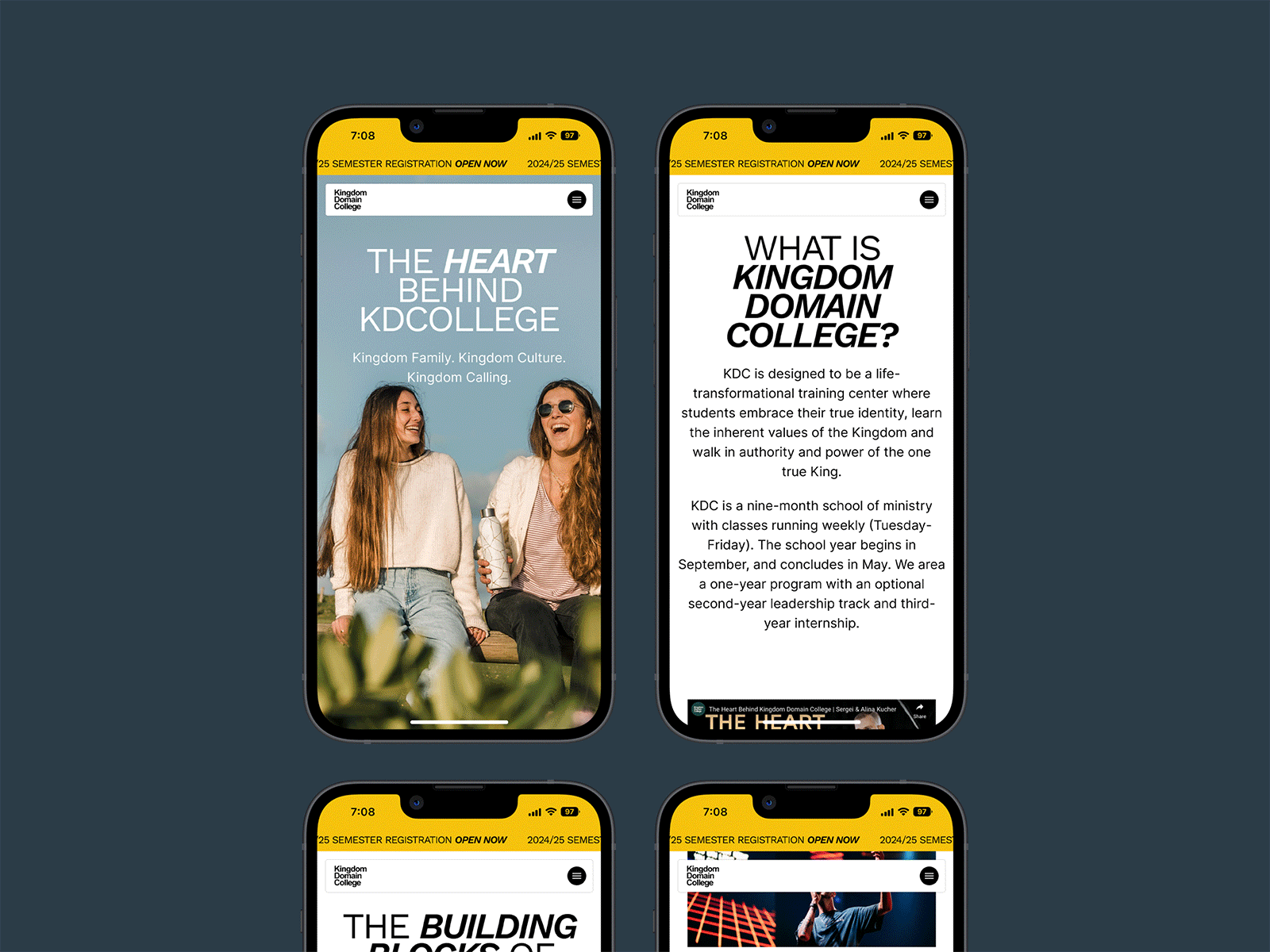 KDCollege - About Page about about us app bible christ church college cta help info kids learn more mobile more info school student ui us web website