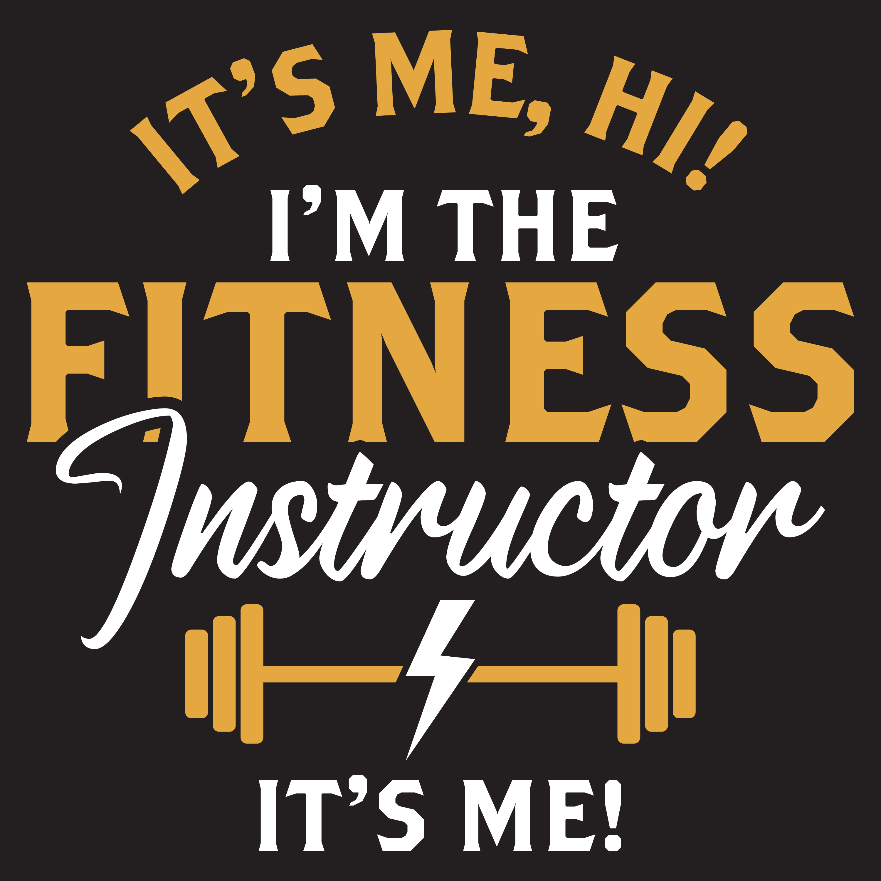 I'm the fitness instructor by Tsign Studio on Dribbble