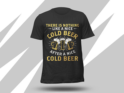 There is nothing like a nice cold beer after a nice cold beer quotes lettering