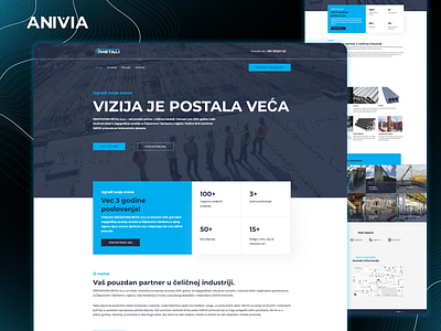 WordPress Landing Page Design done by Anivia branding digital marketing figma graphic design illustrator landing page landing page design logo photoshop ui ux vector web design web development wordpress