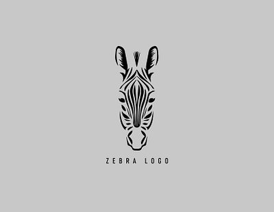 Zebra Logo animal logo branding graphic design logo logo design